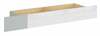 Voodipesukast Black Red White, 200 x 79.5 cm, tamm/valge/hall
