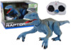 Distantjuhtimisega dinosaurus Lean Toys Raptor, sinine