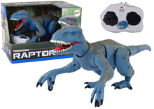 Distantjuhtimisega dinosaurus Lean Toys Raptor, sinine