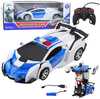 Kaugjuhitav politseiauto-robot Lean Toys 2in1, 1:18