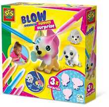 Loominguline komplekt SES Creative Blow Pens, S14333, 17 osa, kutsikad