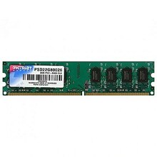 Patriot Memory PSD22G80026 CL6, 2GB, DDR2, 800 MHz, DIMM