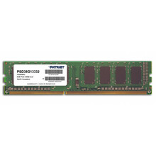 Patriot PSD38G13332 CL9, 8GB, DDR3, 1333 MHz, DIMM