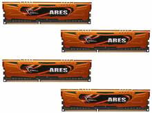 Operatiivmälu G.Skill Ares F3-1600C10Q-32GAO CL10, 32GB, DDR3, 1600 MHz, DIMM