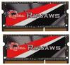 Mälu G.Skill Ripjaws F3-1600C9D-16GRSL CL9, 16GB, DDR3, 1600 MHz, SO-DIMM, 2 x 8GB