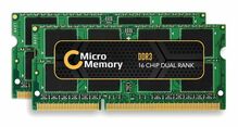 Mälu CoreParts MMA1112/16GB CL11, 16GB, DDR3L, 1600 MHz, SO-DIMM, 2 x 8GB