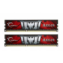 G.Skill Aegis F3-1600C11D-8GIS CL11, 8GB, DDR3, 1600 MHz, DIMM, 2 x 4GB