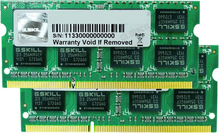 G.Skill F3-1600C9D-8GSL CL9, 8GB, DDR3, 1600 MHz, SO-DIMM
