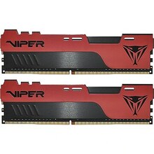 Patriot Viper Elite II PVE2464G320C8K CL18, 64GB, DDR4, 3200 MHz, DIMM, 2x32GB, punane/must