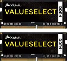 Corsair ValueSelect CMSO16GX4M2A2133C15 CL15, 16GB, DDR4, 2133 MHz, SO-DIMM, 2x8GB