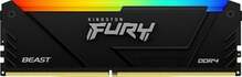 Operatiivmälu Kingston Fury Beast RGB KF432C16BB1A/16 CL16, 16GB, DDR4, 3200 MHz, DIMM