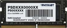 Patriot Signature PSD432G26662S CL19, 32GB, DDR4, 2666 MHz, SO-DIMM