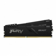 Operatiivmälu Kingston Fury Beast KF432C16BB1K2/32 CL16, 32GB, DDR4, 3200 MHz, DIMM, 2x16GB, Black