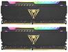 Patriot Viper Steel RGB PVSR432G320C8K CL18, 32GB, DDR4, 3200 MHz, DIMM, 2x16GB