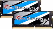 Operatiivmälu G.Skill Ripjaws F4-3200C22D-64GRS CL22, 64GB, DDR4, 3200 MHz, SO-DIMM, 2x32GB