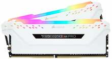 Corsair Vengeance RGB Pro SL CMW16GX4M2C3000C15W CL15, 16GB, DDR4, 3000 MHz, UDIMM, 2x8GB