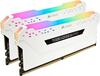 Corsair Vengeance RGB Pro CMW16GX4M2C3200C16W CL16, 16GB, DDR4, 3200 MHz, UDIMM, 2x8GB