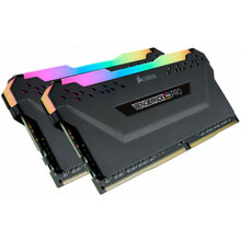 Operatiivmälu Corsair Vengeance RGB Pro CMW16GX4M2C3200C16 CL16, 16GB, DDR4, 3200 MHz, DIMM, 2x8GB, must