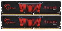 G.Skill Aegis F4-2666C19D-16GIS CL19, 16GB, DDR4, 2666 MHz, UDIMM, 2x8GB