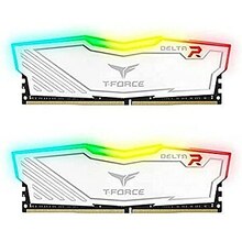 Operatiivmälu Team Group T-Force Delta RGB TF4D416G3200HC16FDC01 CL16, 16GB, DDR4, 3200 MHz, DIMM, 2x8GB, valge