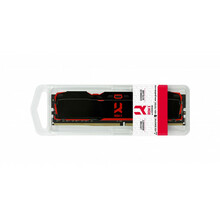 Operatiivmälu Goodram IRDM X IR-X3200D464L16A/32GDC CL16, 32GB, DDR4, 3200 MHz, DIMM, 2x16GB, must