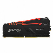 Operatiivmälu Kingston Fury Beast KF432C16BB2AK2/16 CL16, 16GB, DDR4, 3200 MHz, DIMM, 2 x 8GB