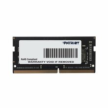 Operatiivmälu Patriot Signature PSD416G26662S CL19, 16GB, DDR4, 2666 MHz, SO-DIMM