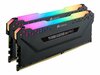 Corsair Vengeance RGB CMW16GX4M2Z3600C18 CL18, 16GB, DDR4, 3600 MHz, UDIMM, 2x8GB, must