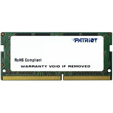 Operatiivmälu Patriot Signature PSD48G240081S CL17, 8GB, DDR4, 2400 MHz, SO-DIMM