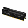 Operatiivmälu Kingston Fury Beast KF432C16BBK2/16 CL16, 16GB, DDR4, 3200 MHz, DIMM, 2x8GB, Black