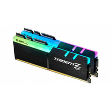 G.Skill Trident Z RGB F4-3200C16D-64GTZR CL16, 64GB, DDR4, 3200 MHz, DIMM, 2x32GB
