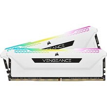 Operatiivmälu Corsair Vengeance RGB Pro SL CL16, 32GB, DDR4, 3200 MHz, UDIMM, 2x16GB, valge