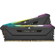Corsair Vengeance RGB Pro SL CMH32GX4M2Z3200C16 CL16, 32GB, DDR4, 3200 MHz, UDIMM, 2x16GB, must