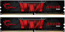 G.Skill Aegis F4-2666C19D-32GIS CL19, 32GB, DDR4, 2666 MHz, UDIMM, 2x16GB