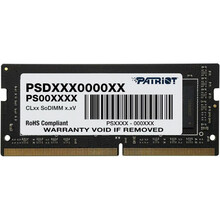 Patriot Signature PSD416G240081 CL17, 16GB, DDR4, 2400 MHz, SO-DIMM