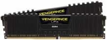 Operatiivmälu Corsair Vengeance LPX CMK32GX4M2D3600C18 CL18, 32GB, DDR4, 3600 MHz, DIMM, 2x16GB, must