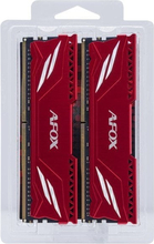 Afox GAMING AFLD416PH1CAD CL16, 16GB, DDR4, 3200 MHz, DIMM, 2 x 8GB, punane