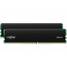 Operatiivmälu Crucial Pro CP2K32G4DFRA32A CL22, 64GB, DDR4, 3200 MHz, UDIMM, 2x32GB