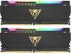 Patriot Viper Steel RGB PVSR432G360C0K CL20, 32GB, DDR4, 3600 MHz, DIMM, 2 x 16GB