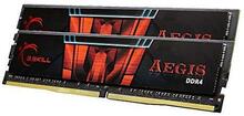 Operatiivmälu G.Skill Aegis F4-3000C16D-32GISB CL16, 32GB, DDR4, 3000 MHz, UDIMM