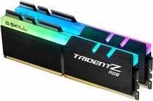 G.Skill Trident Z RGB F4-3200C16D-32GTZR CL16, 32GB, DDR4, 3200 MHz, UDIMM, 2x16GB