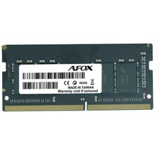 Afox AFSD416PS1P, 16GB, DDR4, 3200 MHz, SO-DIMM