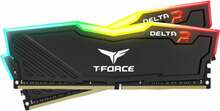 Operatiivmälu Team Group T-Force Delta RGB TF3D416G3200HC16FDC01 CL16, 16GB, DDR4, 3200 MHz, DIMM, 2x8GB