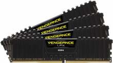 Corsair Vengeance LPX CMK64GX4M4A2400C14 CL14, 64GB, DDR4, 2400 MHz, DIMM, 4x16GB, must