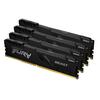 Mälu Kingston Fury Beast CL16, 32GB, DDR4, 3200 MHz, DIMM, 4x8GB, must