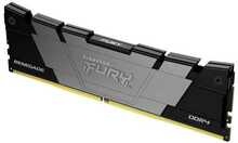 Operatiivmälu Kingston Fury Renegade KF436C18RB2/32 CL18, 32GB, DDR4, 3600 MHz, DIMM, must