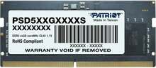 Patriot Signature PSD58G480041S CL40, 8GB, DDR5, 4800 MHz, SO-DIMM