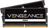 Corsair Vengeance CMSX64GX5M2A5600C48 CL48, 64GB, DDR5, 5600 MHz, SO-DIMM, 2 x 32GB