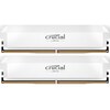 Operatiivmälu Crucial Pro OC CL38, 32GB, DDR5, 6400 MHz, DIMM, 2 x 16GB, valge