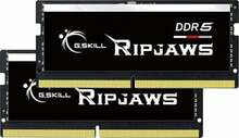 G.Skill Ripjaws F5-4800S4039A32GX2-RS CL40, 64GB, DDR5, 4800 MHz, SO-DIMM, 2x32GB